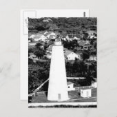 Foto van de  vuurtoren van Ocracoke Briefkaart (Voorkant / Achterkant)
