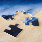 Foto van de vuurtoren van Plouzane op zee Legpuzzel (Zijkant)