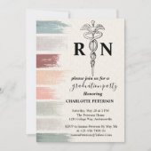 Foto van de waterverf Abstracte verpleegkundige Gr Kaart (Voorkant)