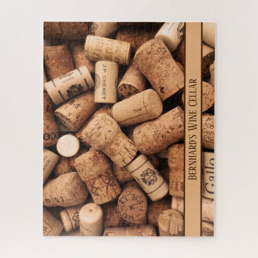 Foto van de winnaar van de wijnbouw van  wijnkerne legpuzzel (Verticaal)