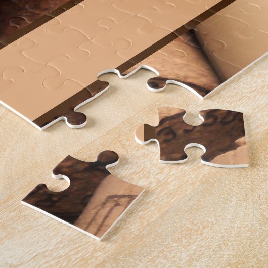 Foto van de winnaar van de wijnbouw van  wijnkerne legpuzzel (Zijkant)