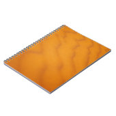 Foto van de woestijn notitieboek (Linkerzijde)