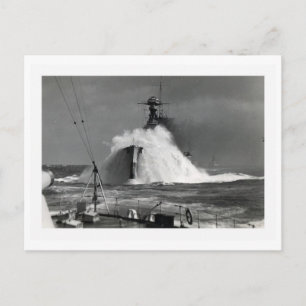 Foto van de zee - de koninklijke eik-boot briefkaart
