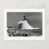 Foto van de  zee - de koninklijke eik-boot briefkaart (Voorkant)