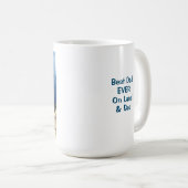 Foto van Deep Blue Atlantic Ocean Best Pap Ever Koffiemok (Voorkant rechts)