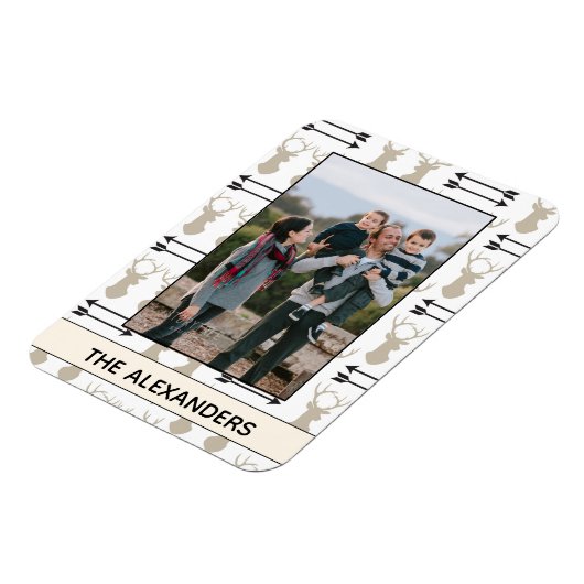 Foto van Deer Head Magneet (Linkerzijde)