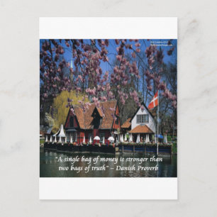 Foto van Denemarken & beroemd Deens spreekwoord Briefkaart