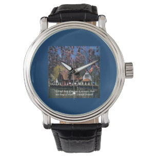Foto van Denemarken & beroemd Deens spreekwoord ho Horloge