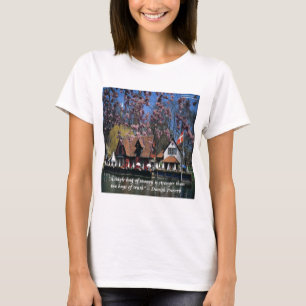 Foto van Denemarken & beroemd Deens spreekwoord T-shirt