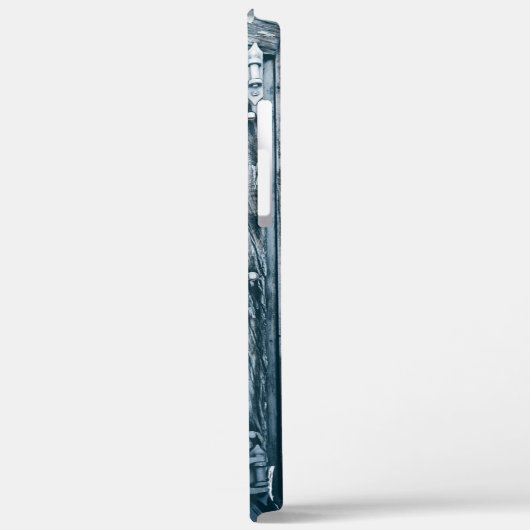 Foto van deur - blauw Case-Mate iPhone case (Achterkant / Links)