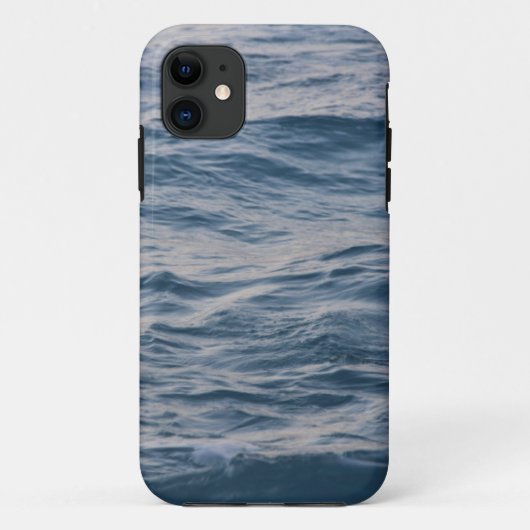 Foto van dichtbij van rimpels in zeewater Case-Mate iPhone case (Achterkant)