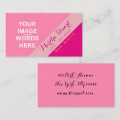 Foto van DIY / Insert - Visitekaartje Informatiekaartje (Voorkant / Achterkant)