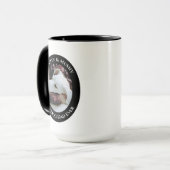 Foto van Dog Dad Hugging Labrador Retriever Mix Mok (Voorkant links)