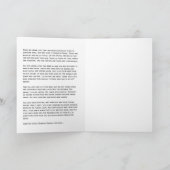 Foto van Dog Memorial Rainbow Bridge-kaart Kaart (Binnen)