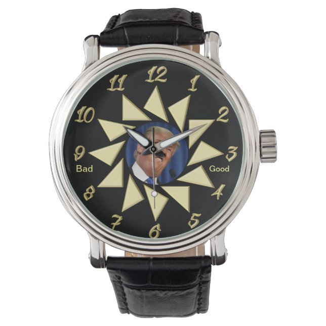 Foto van Donald Trump Horloge (Voorkant)