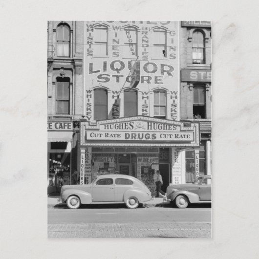 Foto van drankje briefkaart (Voorkant)