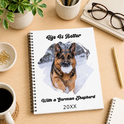 Foto van Duitse Herdershond GSD Leven is Beter 202 Planner