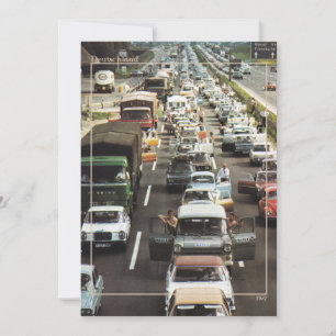 Foto van  Duitsland uit de jaren zeventig Feestdagenkaart