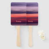 Foto van Duluth Minnesota Lake Superior Sunrise Handwaaier (Voorkant en achterkant)