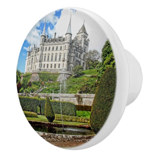 Foto van Dunrobin castle Keramische Knop (Rechts)