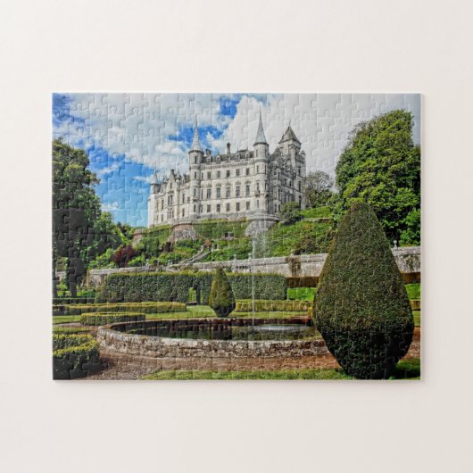 Foto van Dunrobin castle Legpuzzel (Horizontaal)