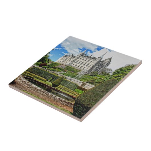 Foto van Dunrobin castle Tegeltje (Zijkant)