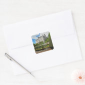 Foto van Dunrobin castle Vierkante Sticker (Envelop)