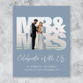 Foto van Dusty Blue Wedding Reception