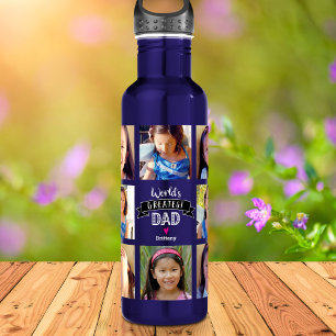 Foto van DYI Collage World's grootste pap Cool Mod Waterfles