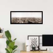 Foto van Early Boston Panview 1894 Poster (Thuiskantoor)