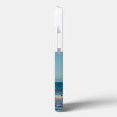 Foto van echtgenoot met blauwe tekst Case-Mate iPhone case (Achterkant / Links)