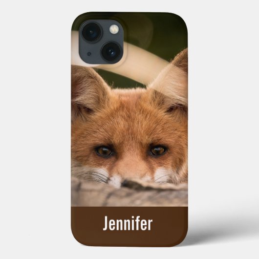 Foto van een Cute Little Oranje Fox Case-Mate iPhone Case (Achterkant)
