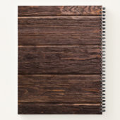 Foto van een Cute Little Oranje Fox Notitieboek (Achterkant)