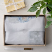 Foto van een Cute Snowman in de winter - Kerstmis Tissuepapier (Geschenk)