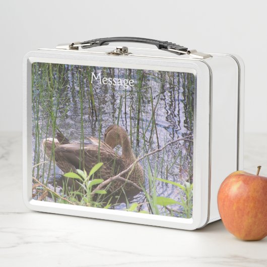 Foto van een eend (In situ)