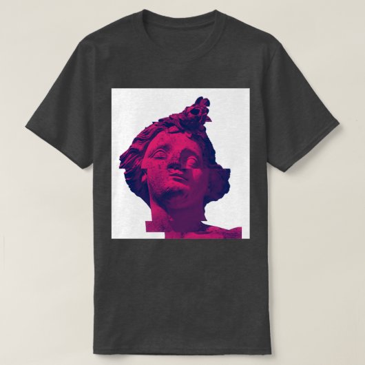 foto van een gebroken beeld t-shirt (Design voorkant)
