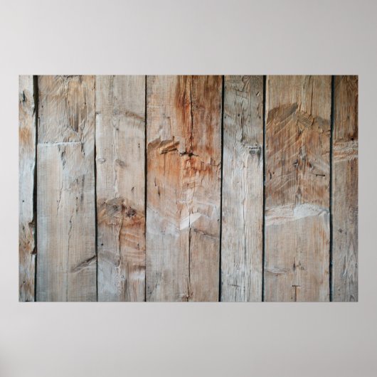 Foto van een houten paneel sluiten poster (Voorkant)