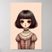 Foto van een jong meisje poster (Voorkant)