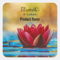 foto van een Lotus Flower in een Pond Kitchen