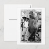  foto van een Man met reuzenvis Briefkaart (Voorkant / Achterkant)
