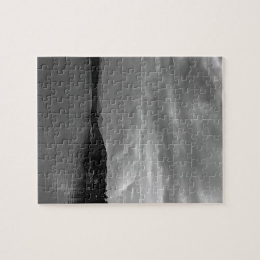 Foto van een meer landschap in North Carolina Legpuzzel (Horizontaal)