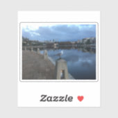 Foto van een meeuw sticker (Vel)