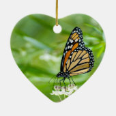 foto van een monboogvlindervormig siervormig versi keramisch ornament (Achterkant)