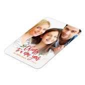 Foto van een nieuwjaarsfeestdag Kinder foto Magneet (Linkerzijde)