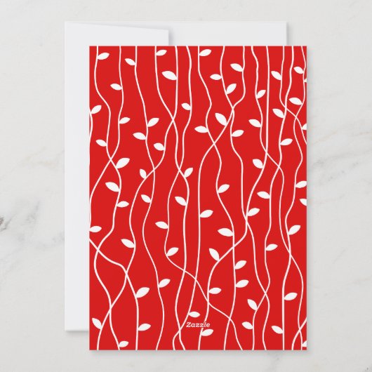 Foto van een nieuwjaarsvakantieverslindende famili feestdagenkaart (Achterkant)