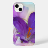 Foto van een  Paarse Lente Crocus Case-Mate iPhone Case (Achterkant)