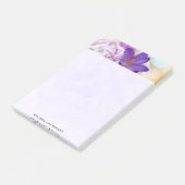 Foto van een  Paarse Lente Crocus Post-it® Notes (Schuin)