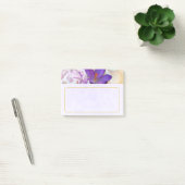 Foto van een Paarse Lente Crocus Post-it® Notes (Kantoor)
