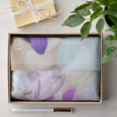 Foto van een  Paarse Lente Crocus Tissuepapier (Geschenk)