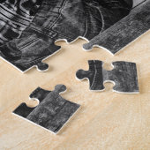 Foto van een peuterzuster die haar baby broer omhe legpuzzel (Zijkant)